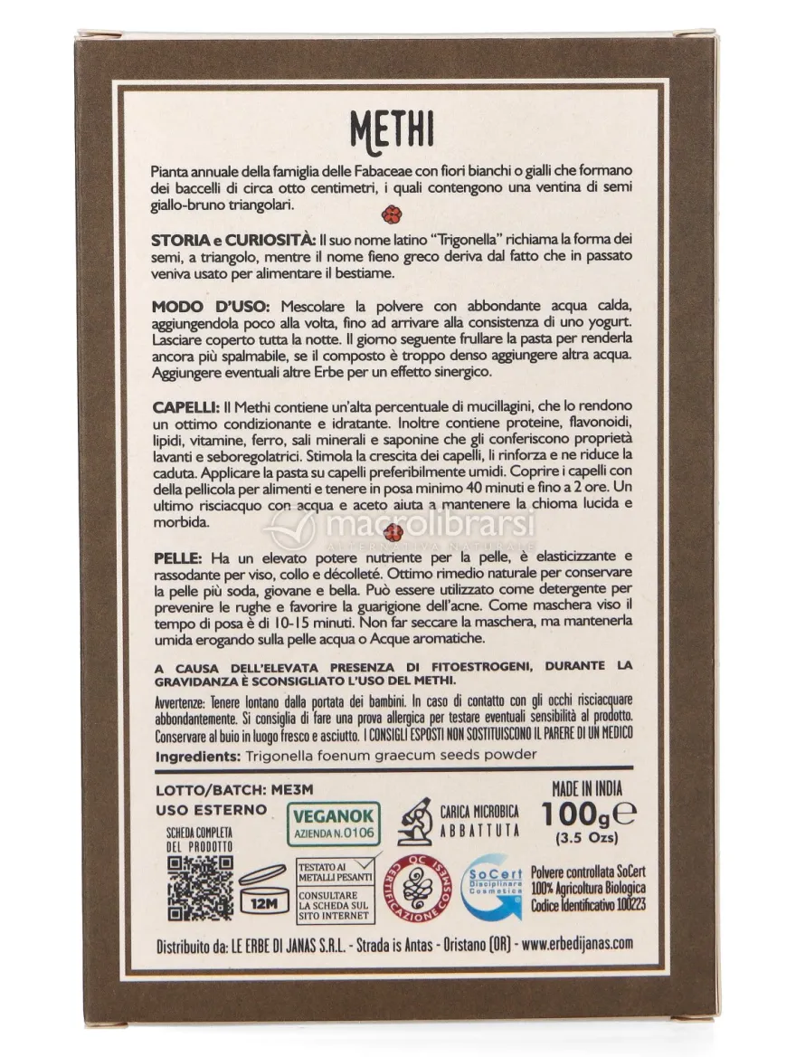 Methi - Impacco di Fieno Greco
