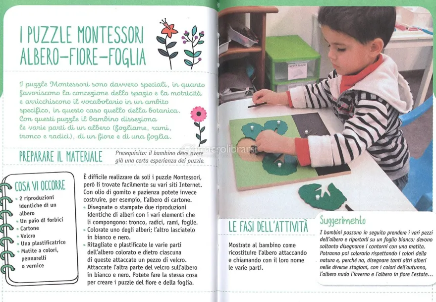 Metodo Montessori - Esploro la Natura