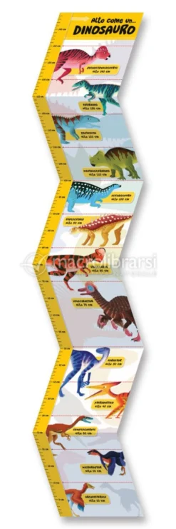 Metroposter degli Animali - Sei più Alto di un Dinosauro?