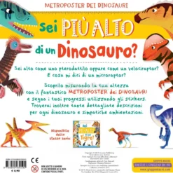 Metroposter degli Animali - Sei più Alto di un Dinosauro?