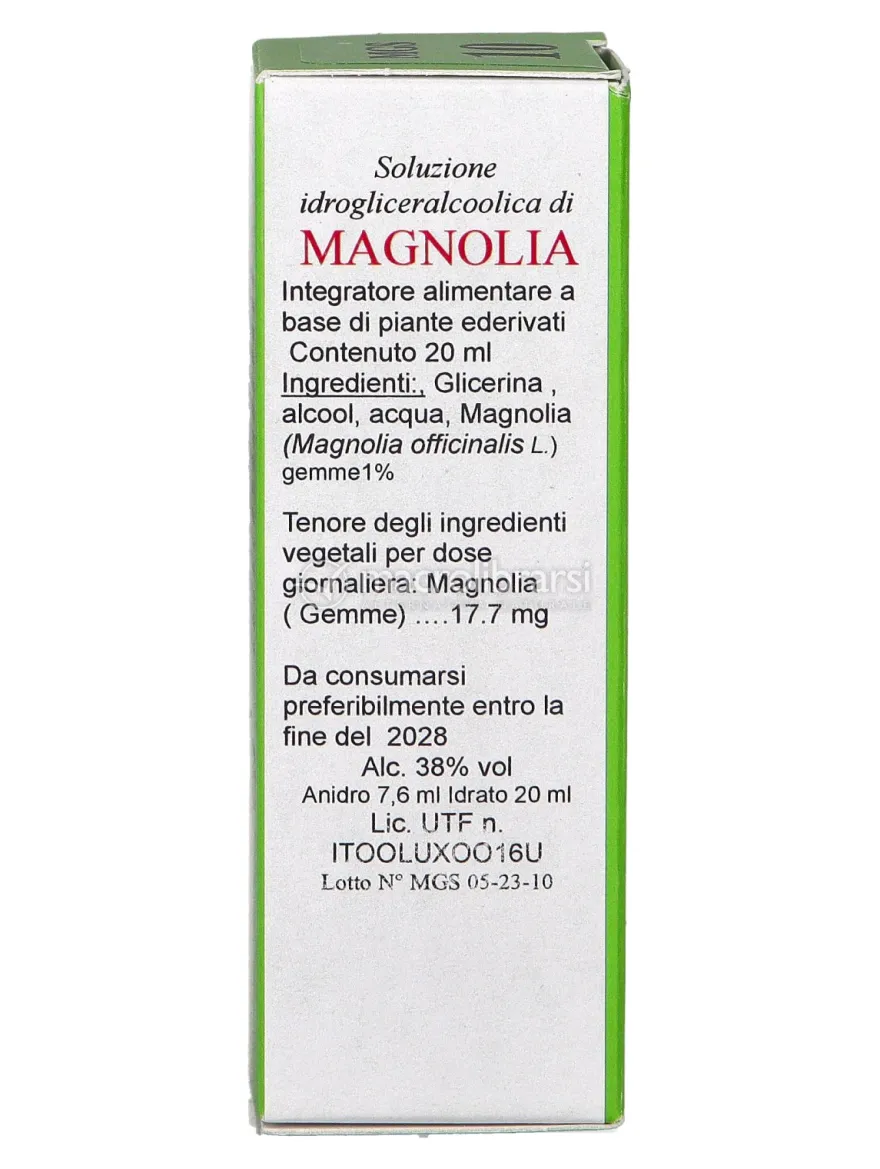 Mgs10 Magnolia - Soluzione idrogliceroalcolica