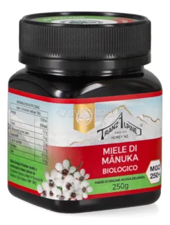 Miele Biologico di Manuka Mgo 250+