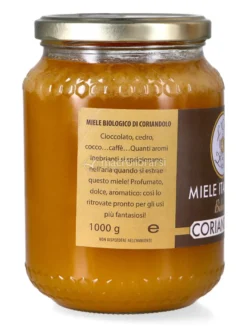 Miele di Coriandolo Biologico Italiano - 1 kg