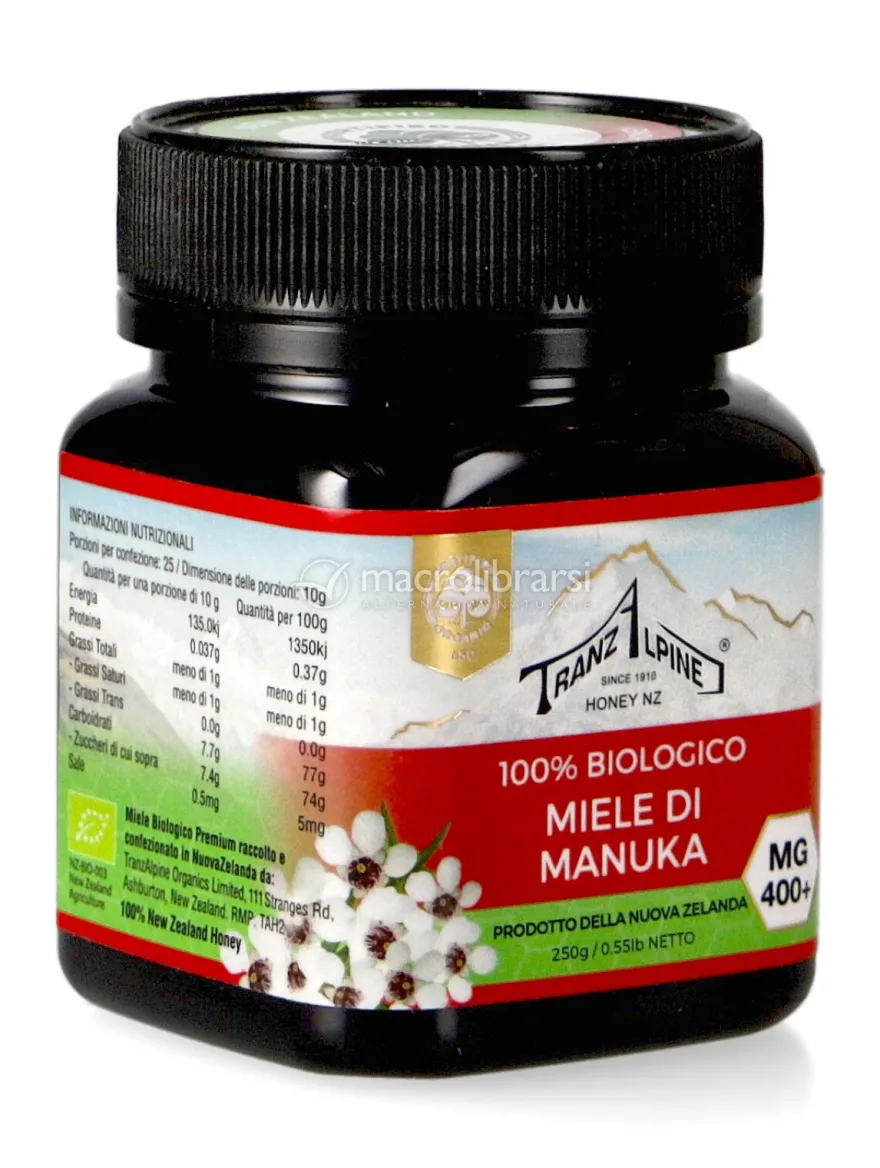 Miele di Manuka Biologico MGO 400+ - 250 g