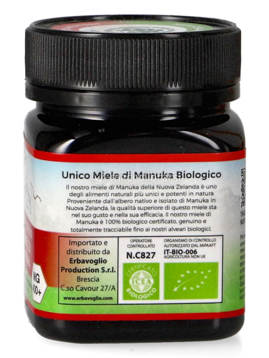 Miele di Manuka Biologico MGO 400+ - 250 g