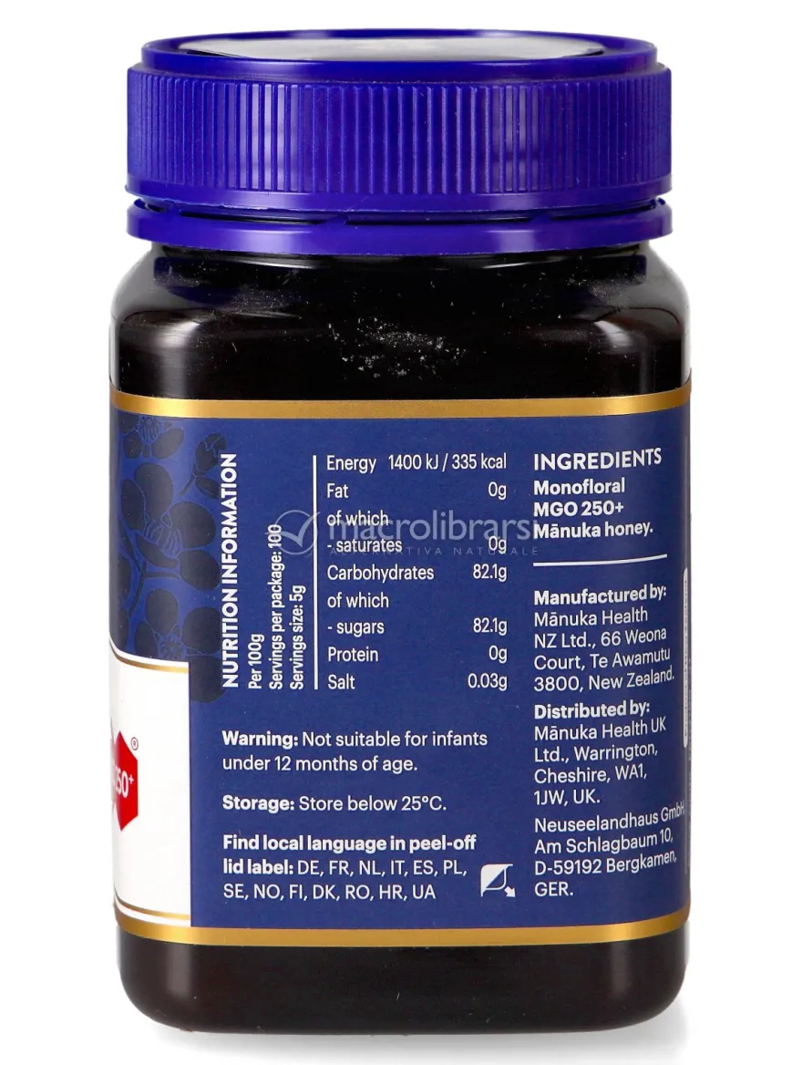 Miele di Manuka MGO 250+ - 500 g