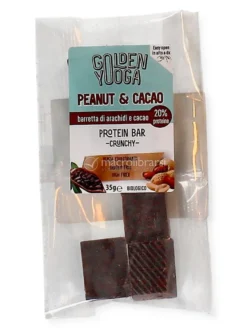 Mini Barrette di Arachidi e Cacao - Peanut e Cacao Bar Golden Yooga