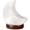 Mini Lampada di Sale Bianco Himalayano USB - Luna