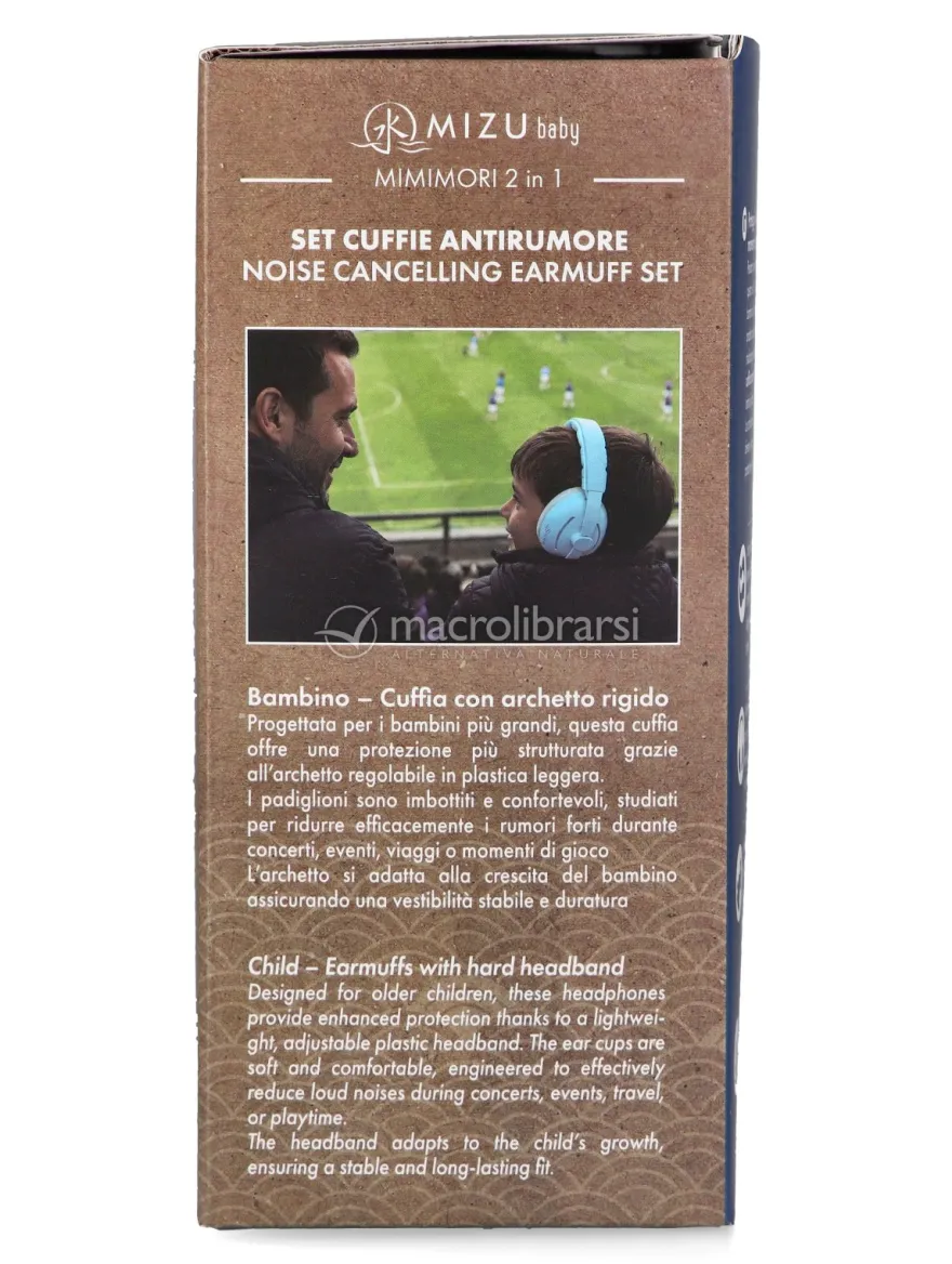 Minimori Cuffie Antirumore 2 in 1