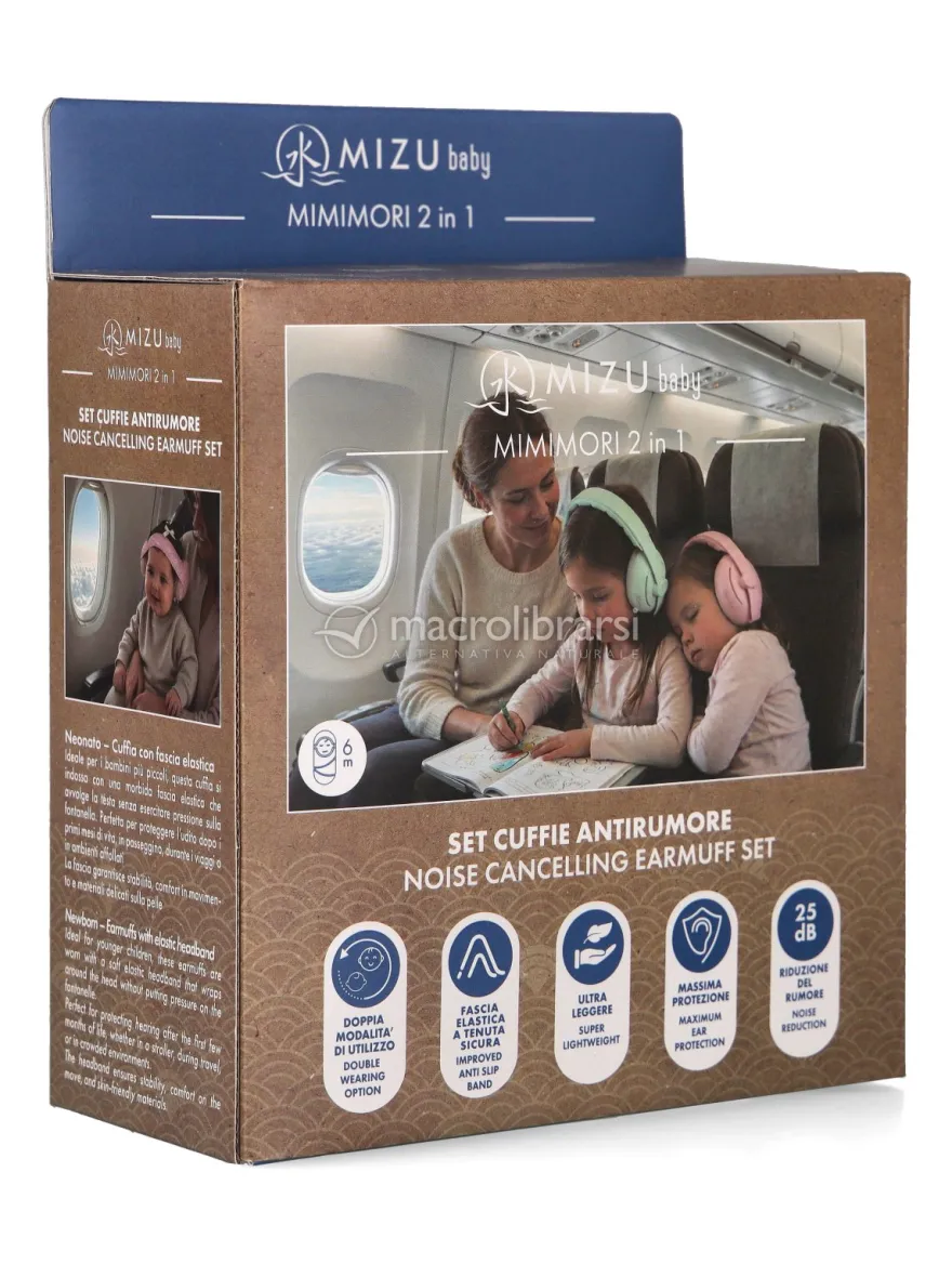 Minimori Cuffie Antirumore 2 in 1
