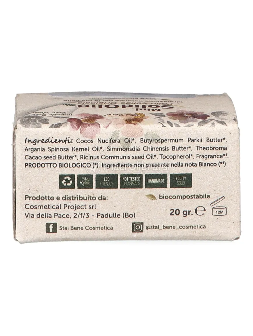 Mini Solidolio Bio Talco e Cotone