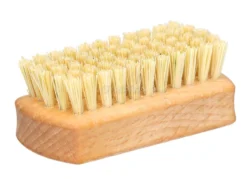 Mini Spazzola Artigianale in Legno di Faggio con Setole Molto Dure - piccola