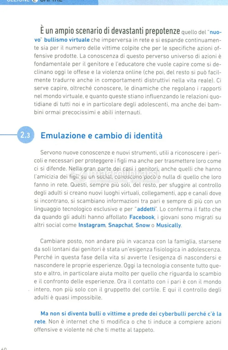 Mio Figlio tra Bullismo e Cyberbullismo