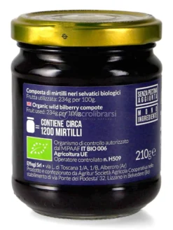 Mirtilli Neri Selvatici Bio da Spalmare