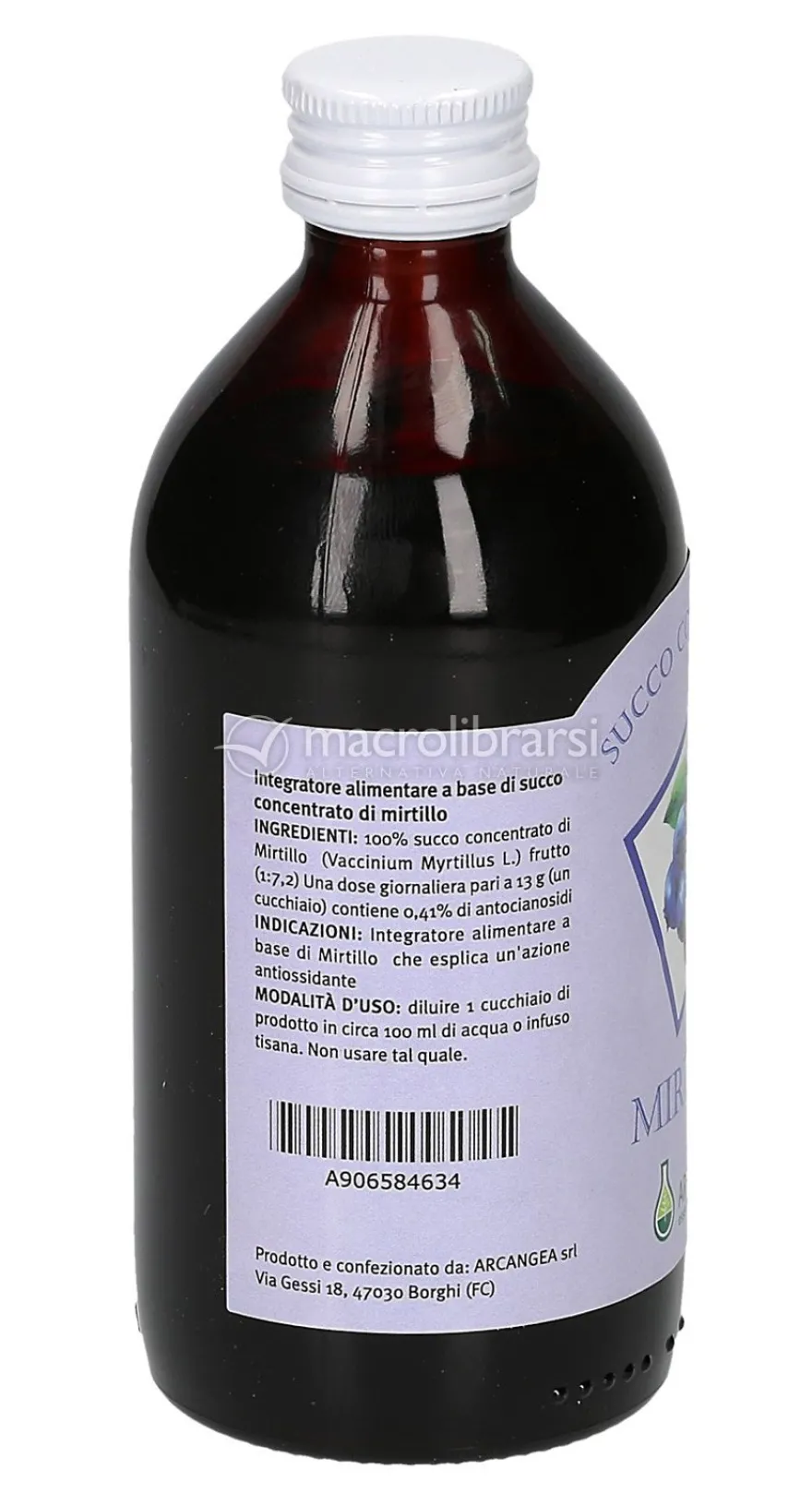 Mirtillo - Succo Concentrato - 200 ml