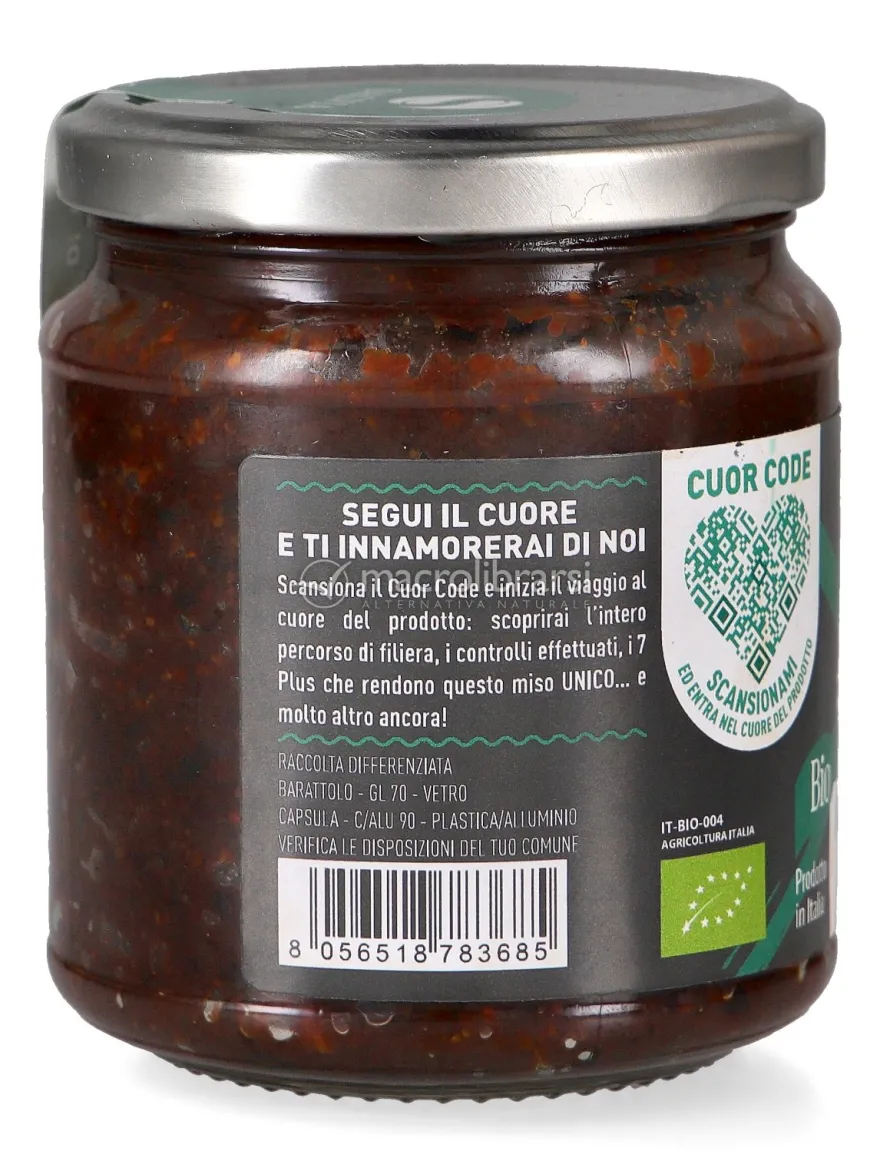 Miso di Riso e Fagioli Neri Italiano Bio - 300 g