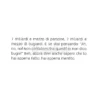 Mi stai Mentendo?