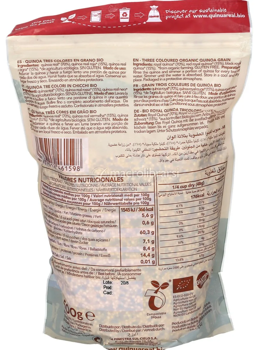 Misto di Quinua Real® - Tre Colori