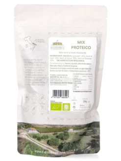 Mix Proteico Bio con Mandorle e Semi di Lino, Zucca e Girasole