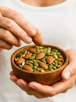 Mix Proteico Bio con Mandorle e Semi di Lino, Zucca e Girasole