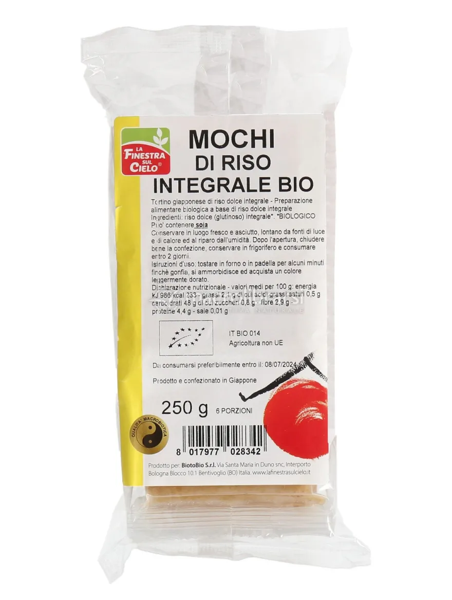 Mochi di Riso Integrale Bio