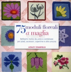 75 Moduli Floreali a Maglia
