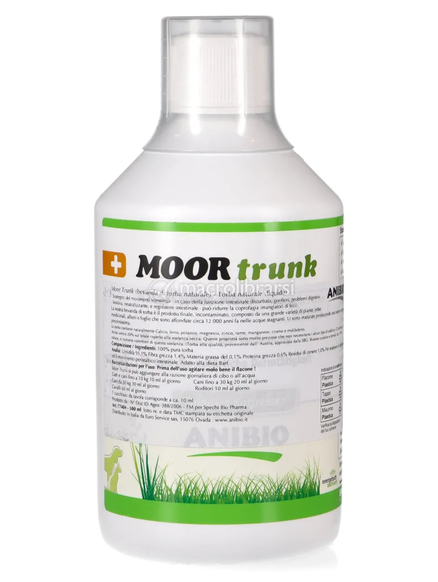 Moor Trunk - Bevanda di Torba Liquida per Cani e Gatti