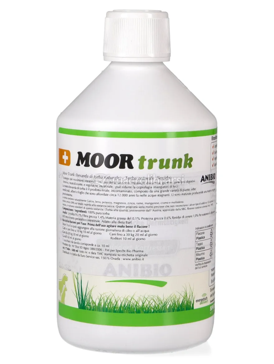 Moor Trunk - Bevanda di Torba Liquida per Cani e Gatti