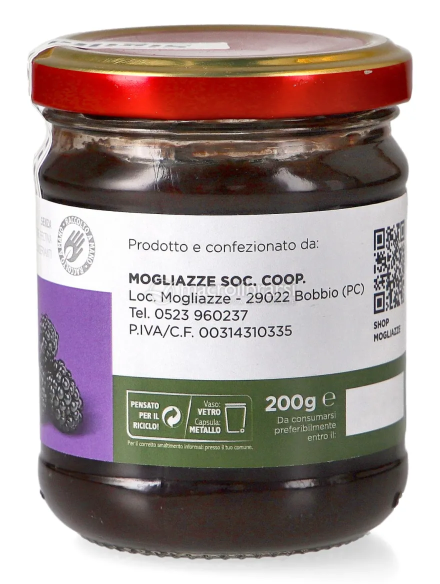 Mora - Confettura Extra Biologica