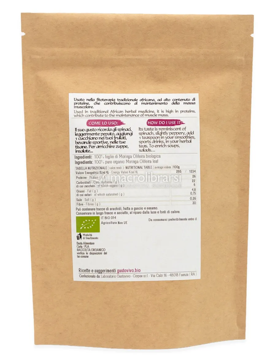 Moringa in Polvere Bio