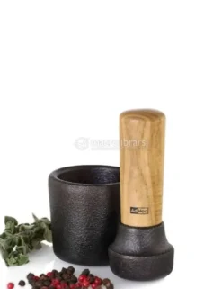 Mortaio Camo 6 in Ghisa - Nero