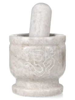 Mortaio in Marmo Bianco - OM