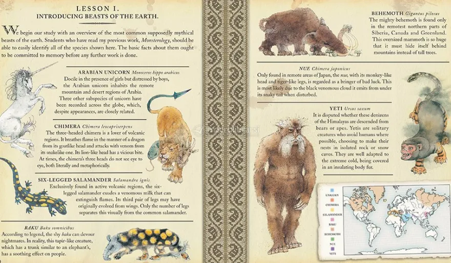 Mostrologia - Enciclopedia delle Creature Fantastiche
