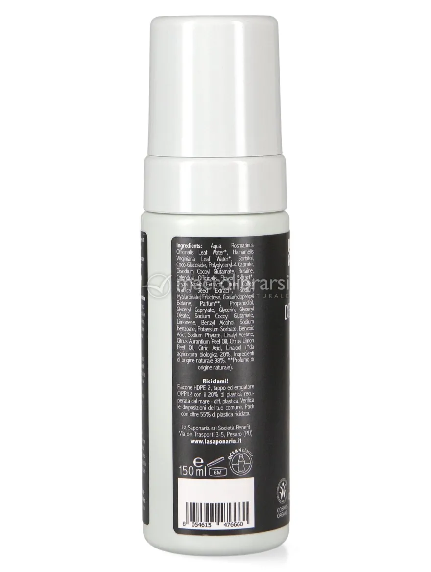Mousse Detergente Uomo 2 in 1 Viso + Barba