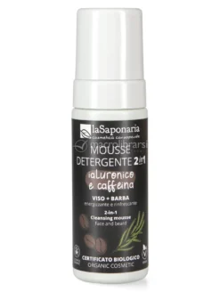 Mousse Detergente Uomo 2 in 1 Viso + Barba