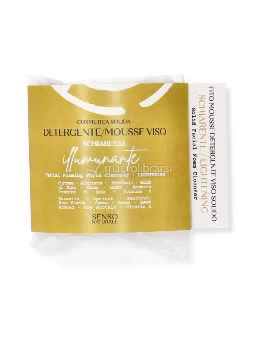 Mousse Detergente Viso Solido - Schiarente e Illuminante