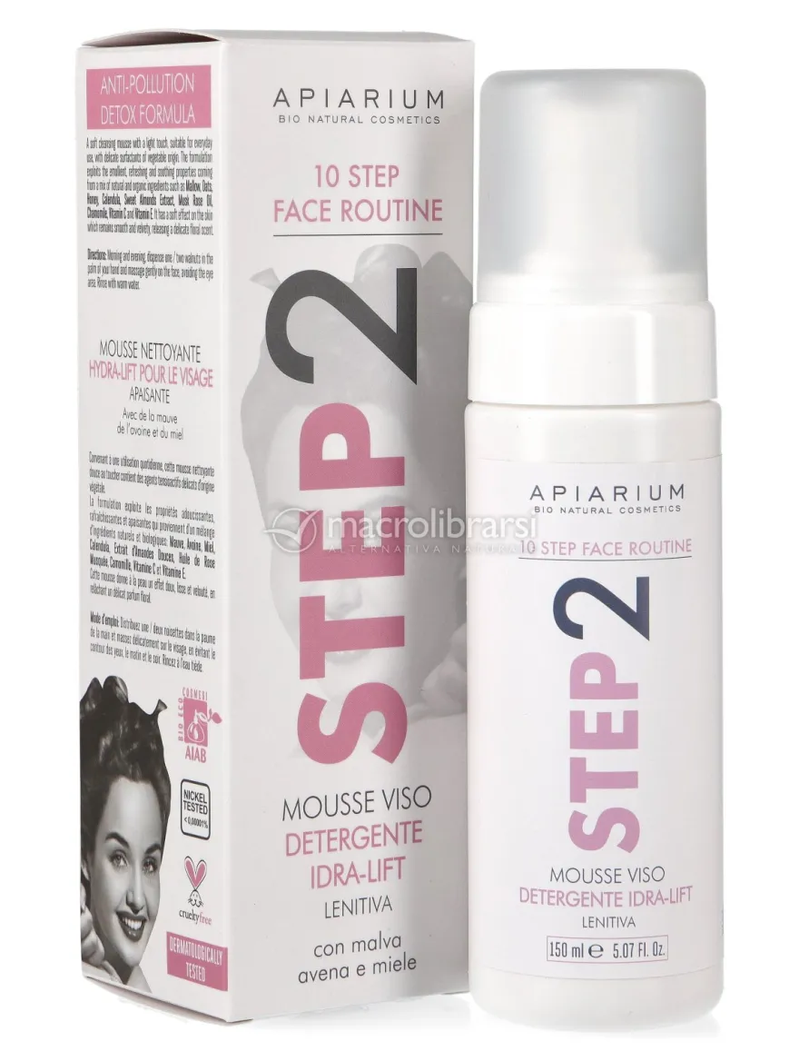 Mousse Viso Bio Detergente Idra-Lift - Step 2