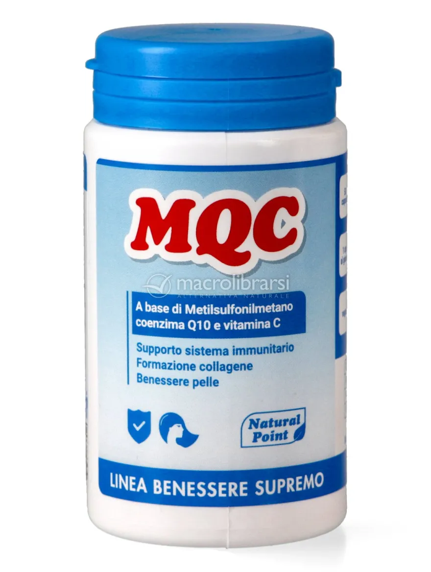 MQC - Integratore alimentare MSM + Coenzima Q10 + Vitamina C