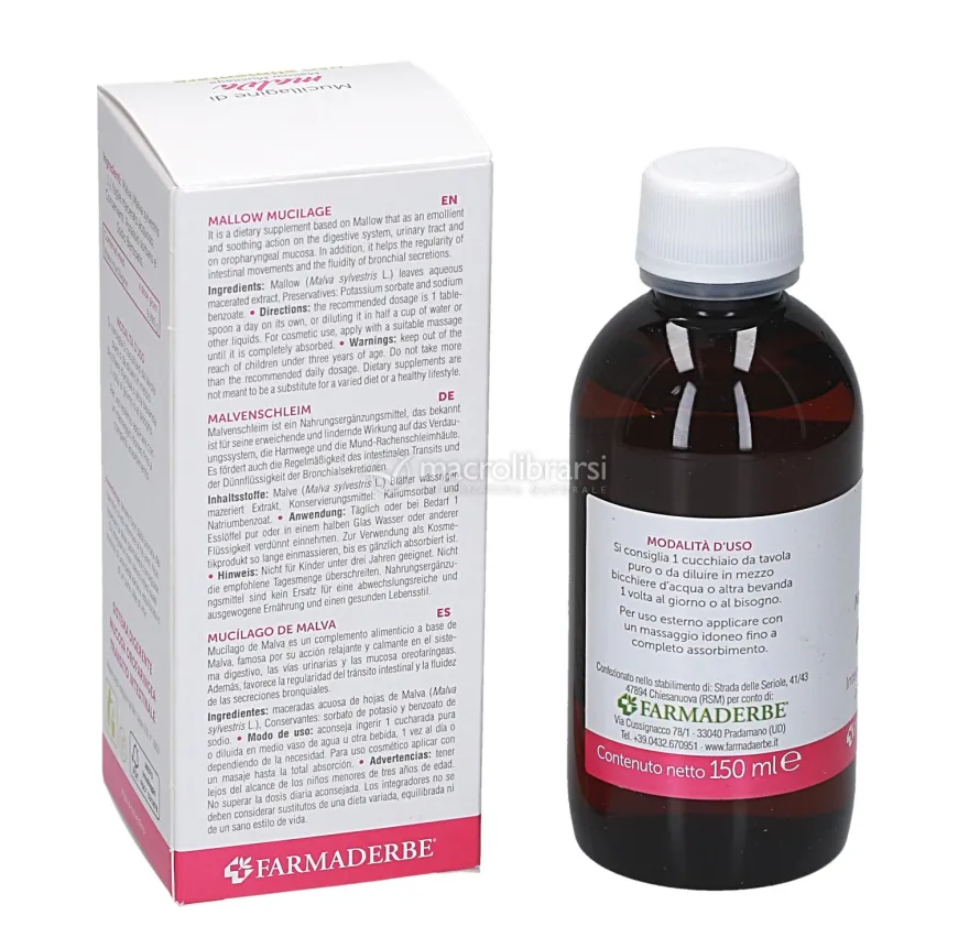 Mucillagine di Malva - Integratore Alimentare a Base di Malva