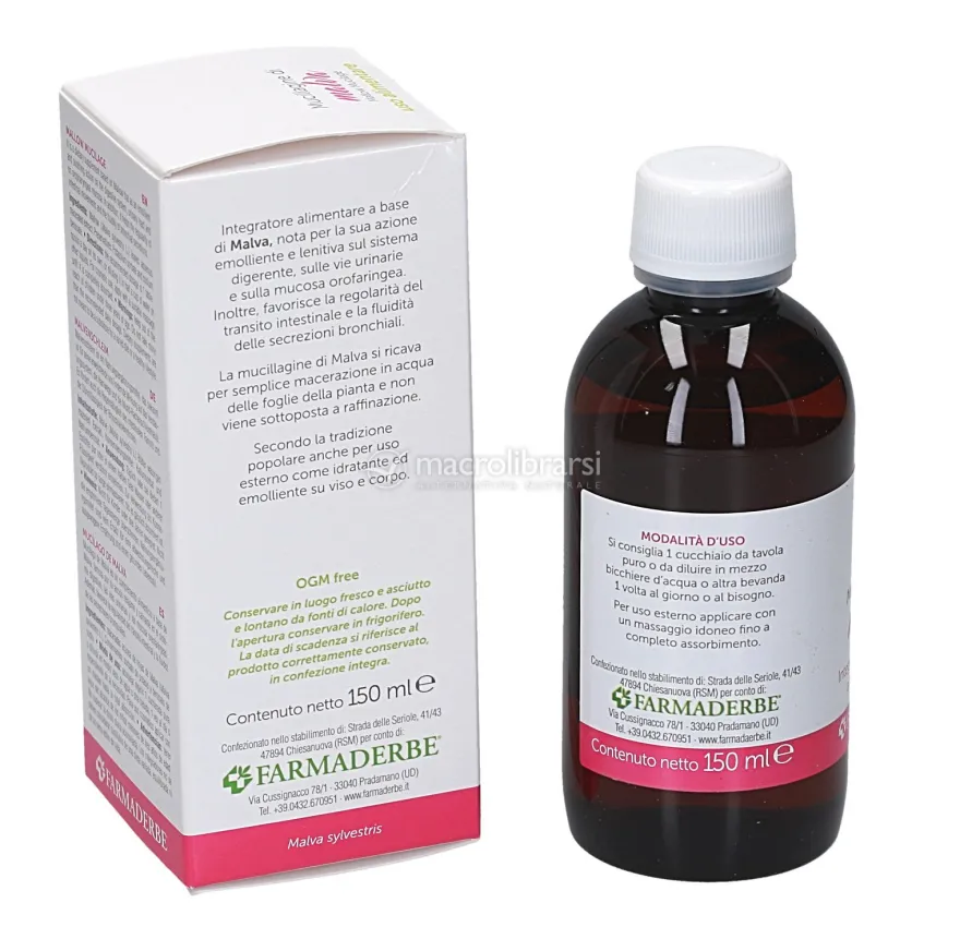 Mucillagine di Malva - Integratore Alimentare a Base di Malva
