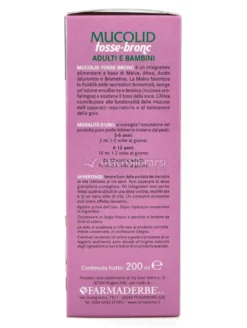 Mucolid Tosse Bronc Adulti e Bambini - Gusto Arancia