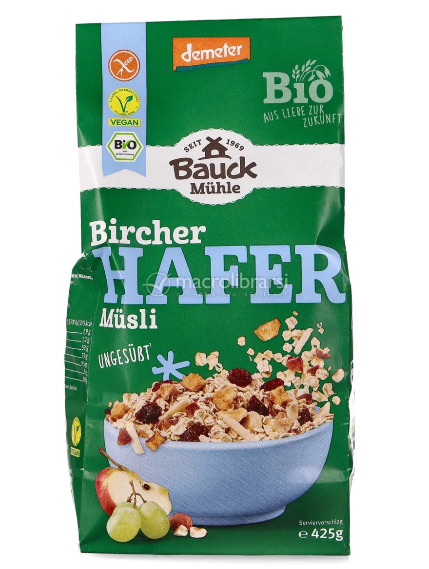 Muesli di Avena e Frutta Secca Bio