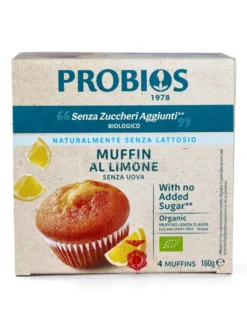 Muffins al Limone senza Zuccheri Aggiunti