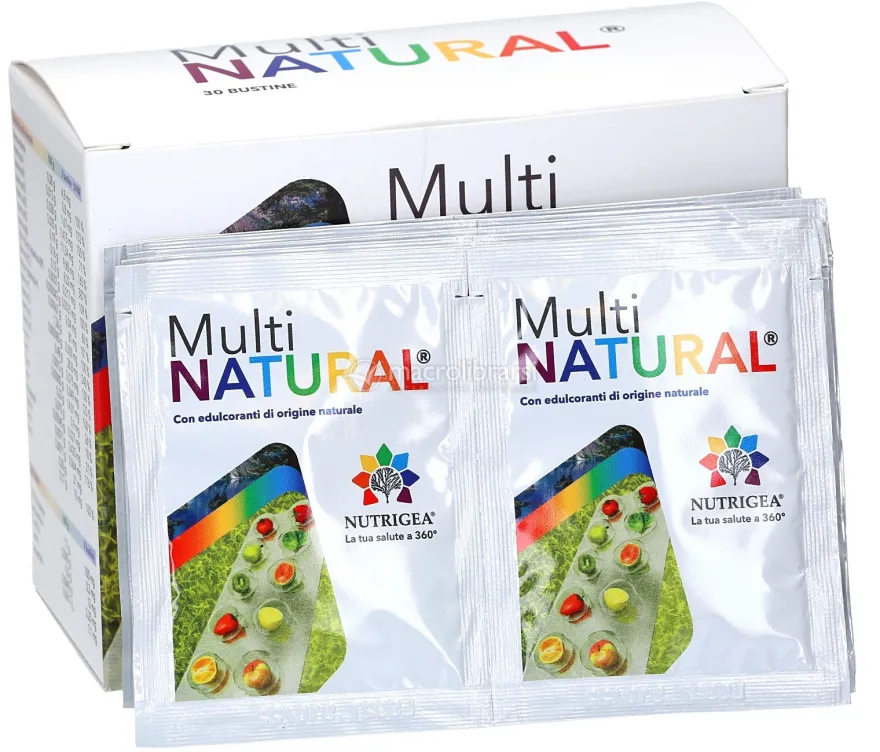Multinatural® - Integratore di Microalghe Klamath ed Estratti Vegetali