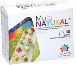 Multinatural® - Integratore di Microalghe Klamath ed Estratti Vegetali