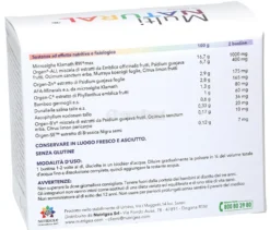 Multinatural® - Integratore di Microalghe Klamath ed Estratti Vegetali