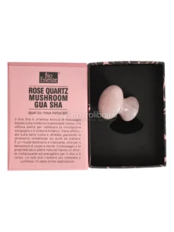 Mushroom Gua Sha - Quarzo Rosa