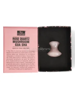 Mushroom Gua Sha - Quarzo Rosa