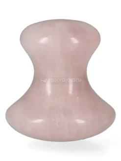 Mushroom Gua Sha - Quarzo Rosa