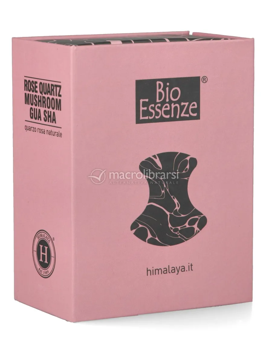 Mushroom Gua Sha - Quarzo Rosa